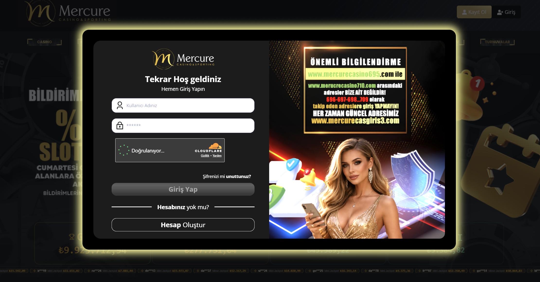 mercurecasino giriş
